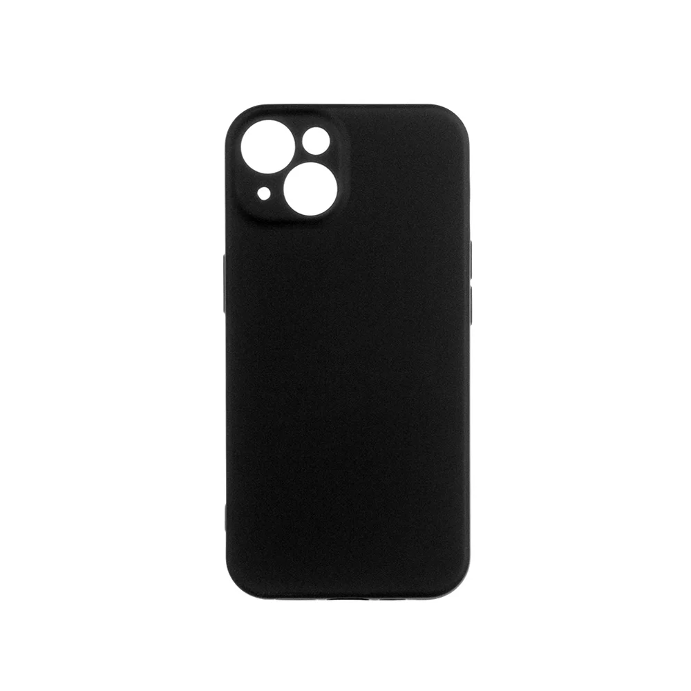 Case Colorway Liquid Silicone For smartphones Apple iPhone 14 black (CW-CLSAI14-BK)