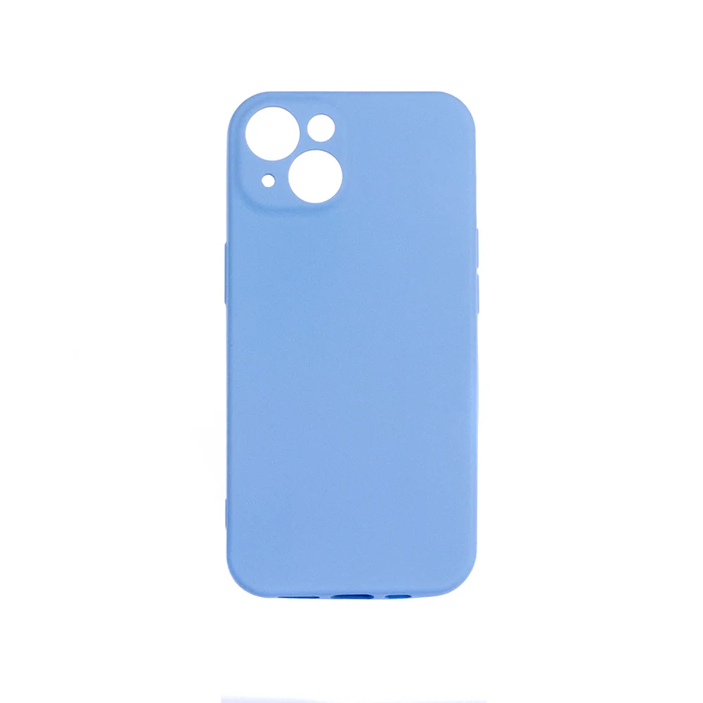 Case Colorway Liquid Silicone For smartphones Apple iPhone 14 blue (CW-CLSAI14-BU)