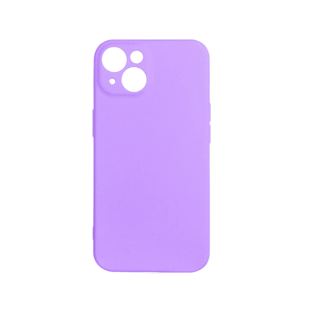 Case Colorway Liquid Silicone For smartphones Apple iPhone 14 purple (CW-CLSAI14-PL)