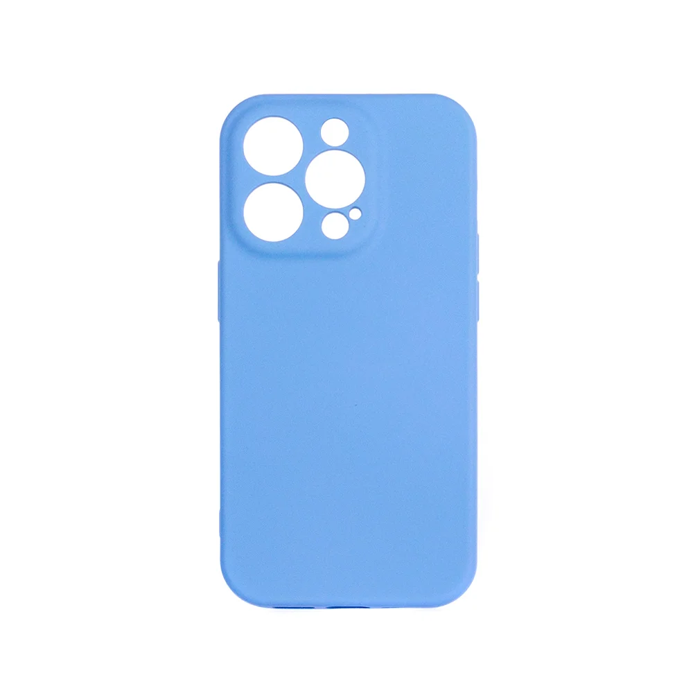 Чехол Colorway Liquid Silicone для смартфонов Apple iPhone 14 Pro blue (CW-CLSAI14P-BU)