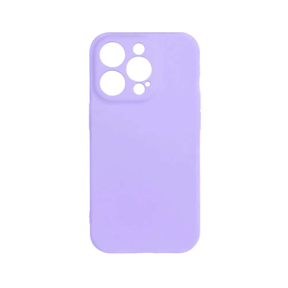 Чехол Colorway Liquid Silicone для смартфонов Apple iPhone 14 Pro lavender (CW-CLSAI14P-LV)