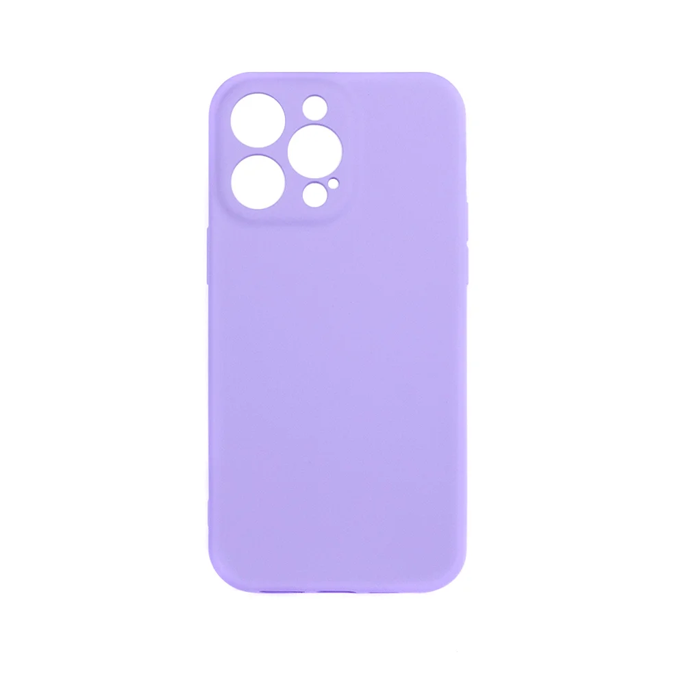 Case Colorway Liquid Silicone For smartphones Apple iPhone 14 Pro Max lavender (CW-CLSAI14PM-LV)