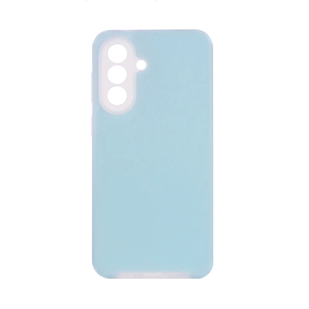 Case Colorway Liquid Silicone For smartphones Samsung Galaxy A37 light blue (CW-CLSSGA376-LB)