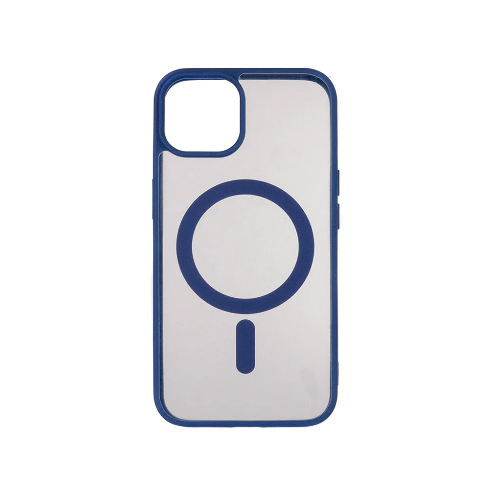 ColorWay Smart Matte Case For smartphones Apple iPhone 14 MagSafe blue (CW-CSMMSAI14-BU)