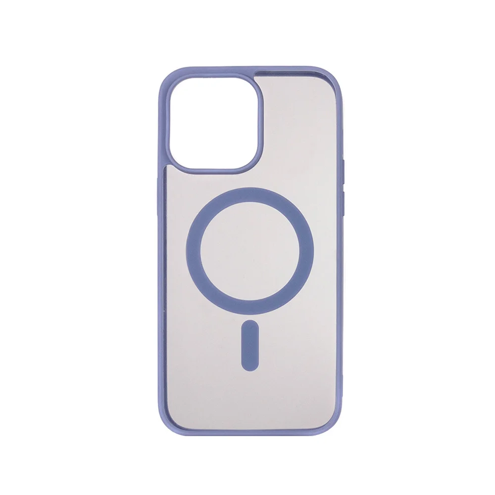 ColorWay Smart Matte Case For smartphones Apple iPhone 14 Plus MagSafe light blue (CW-CSMMSAI14PL-LB)