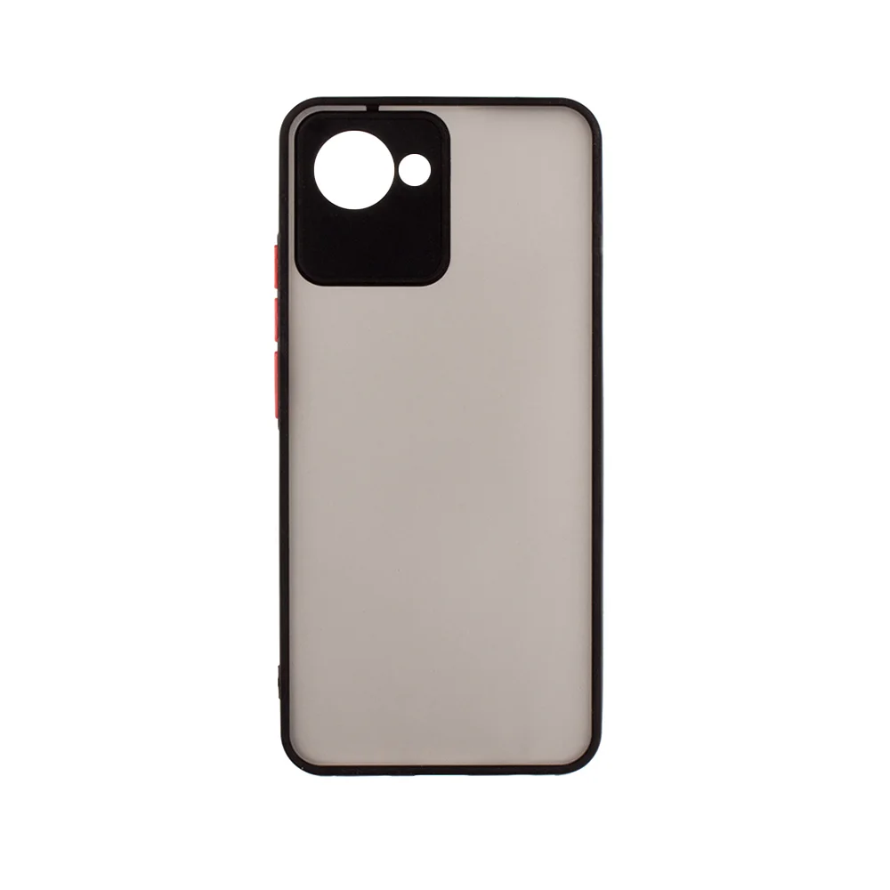 ColorWay Smart Matte Case For smartphones Realme C30s black (CW-CSMRC30S-BK)