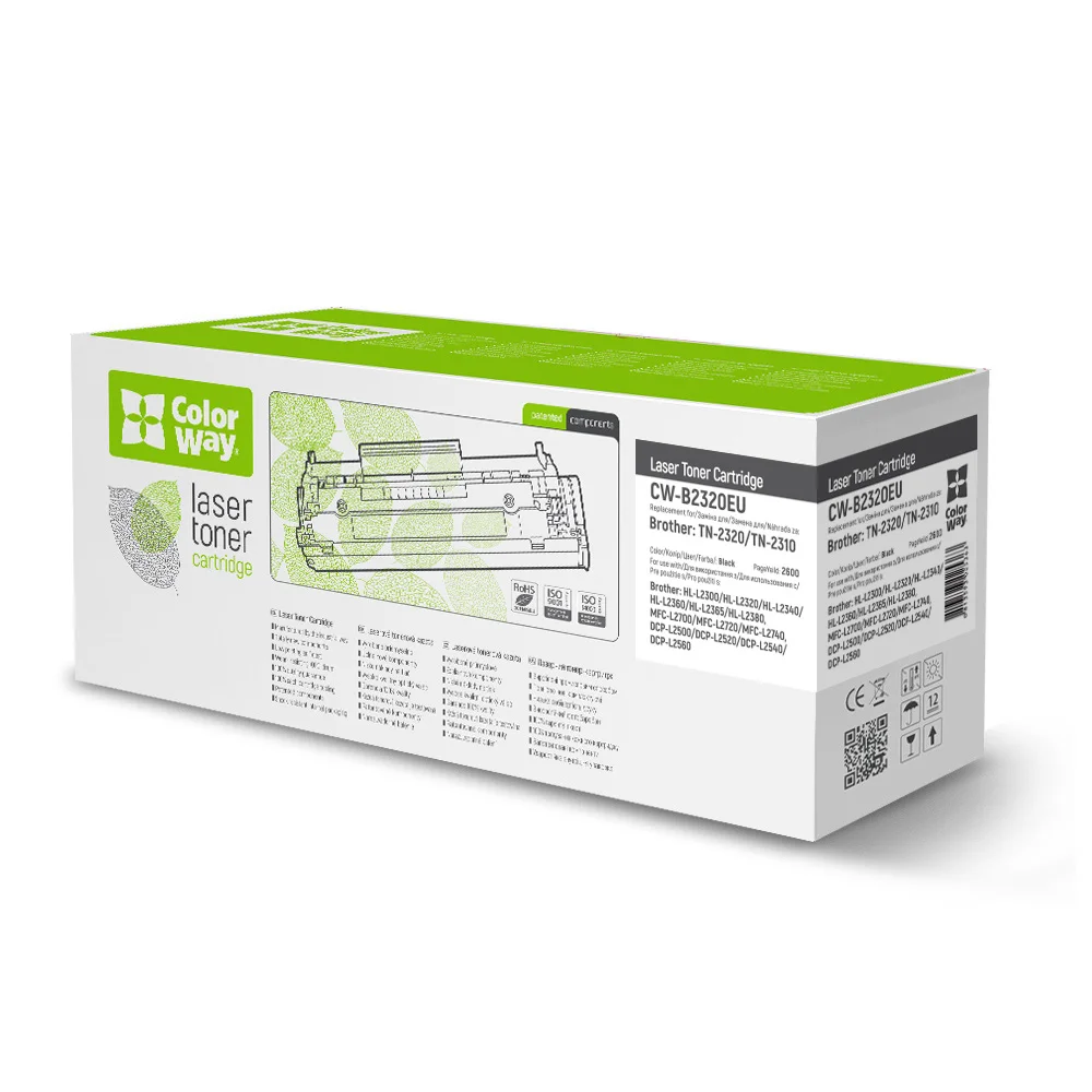 Toner cartridge ColorWay for Brother: TN-2320/2310 (CW-B2320EU)