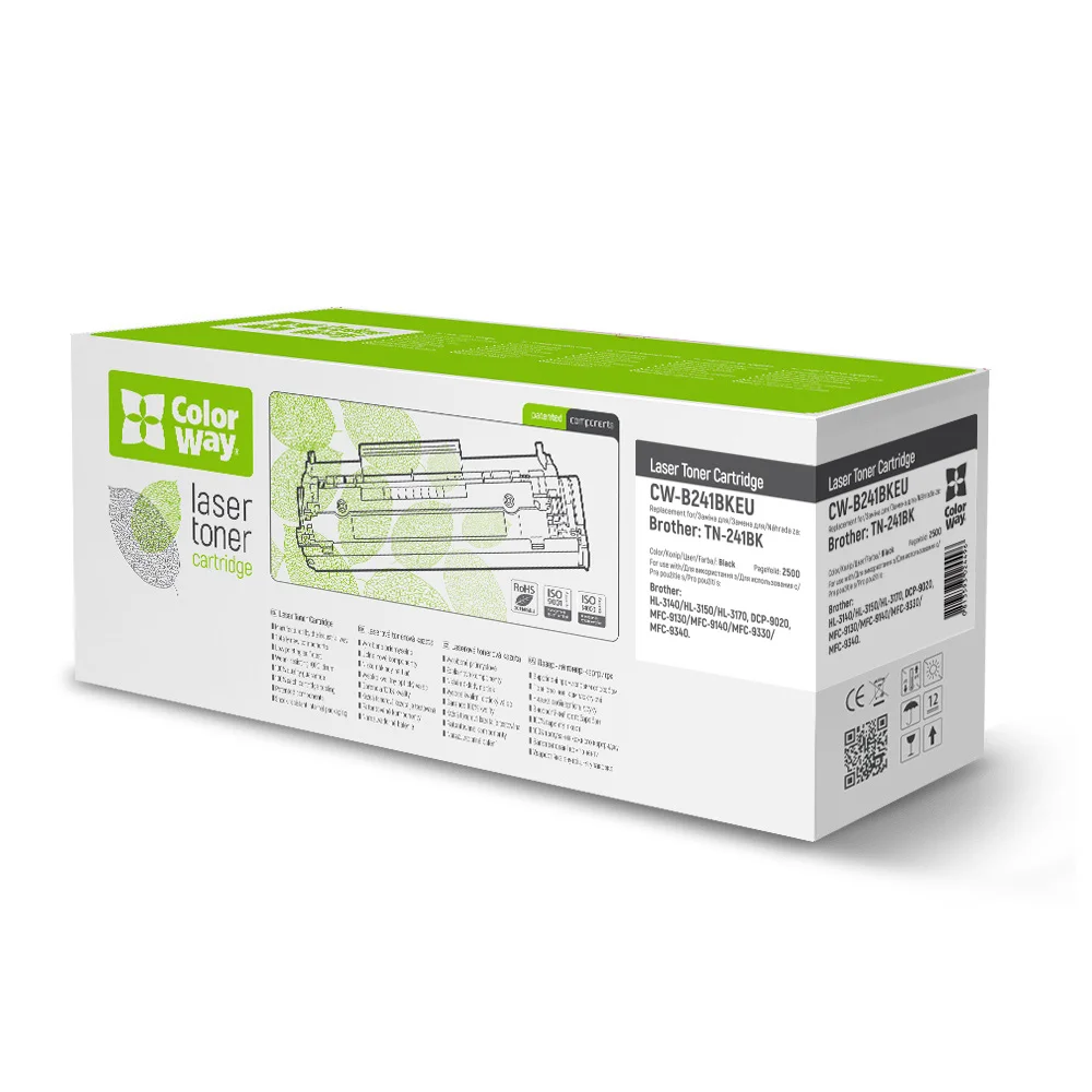 Toner cartridge ColorWay for Brother: TN-241BK (CW-B241BKEU)