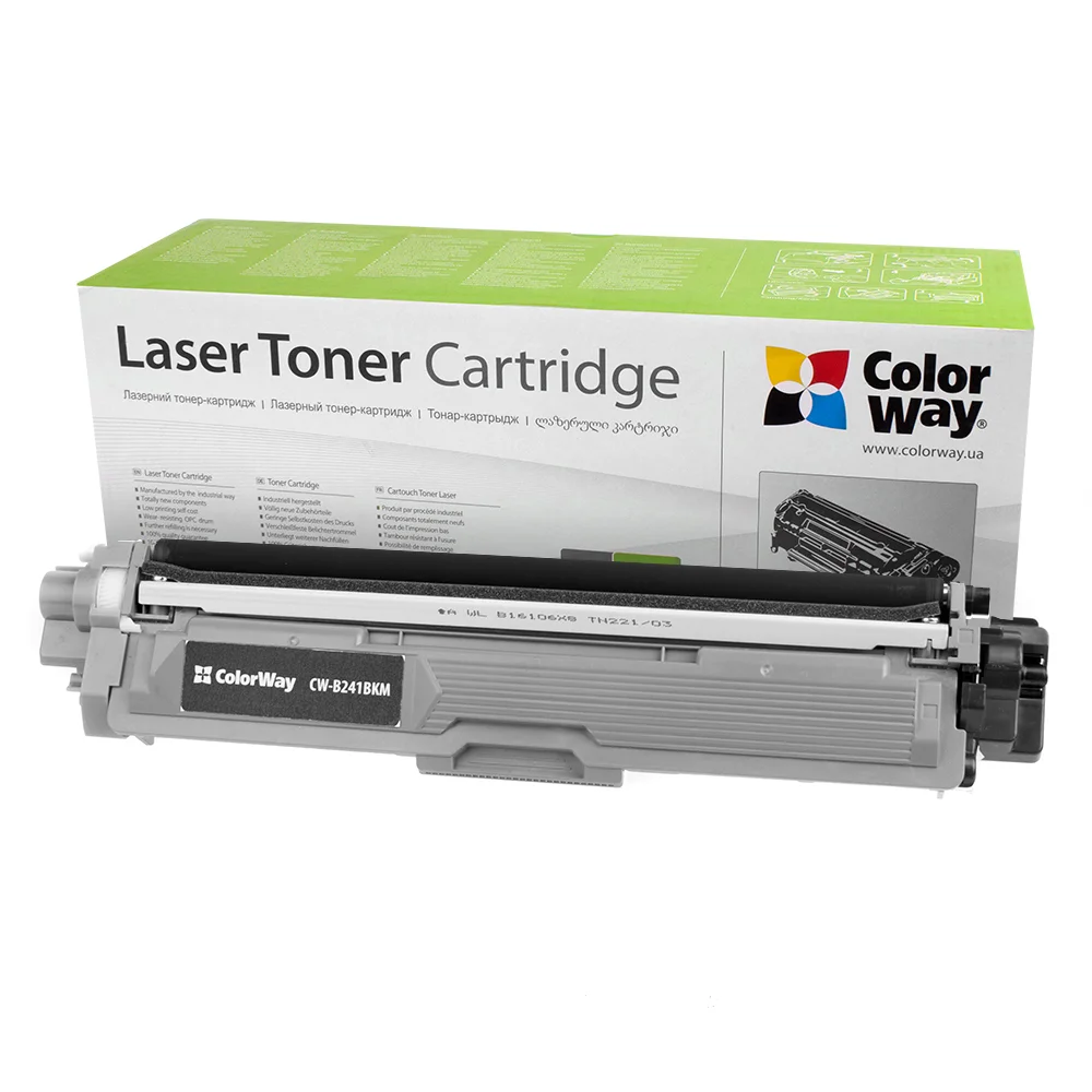Картридж лазерный ColorWay для Brother: TN-241BK (CW-B241BKM)