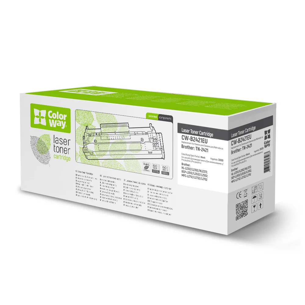 Toner cartridge ColorWay for Brother: TN-2421 (CW-B2421EU)