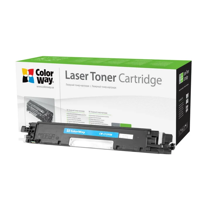 Toner cartridge ColorWay for HP: CE311A; Canon: 729C (CW-C729YM)