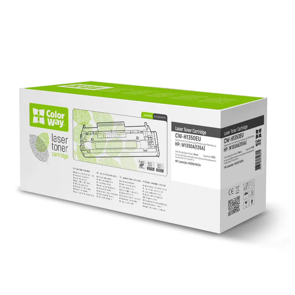 Toner cartridge ColorWay for HP: W1350A (135A) Bk (CW-H1350EU)