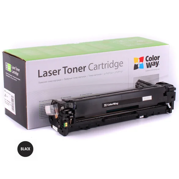 Toner cartridge ColorWay for HP: CF210A; Canon: 731Bk (CW-H210BKEU)