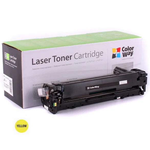 Toner cartridge ColorWay for HP: CF212A; Canon: 731Y (CW-H212YEU)