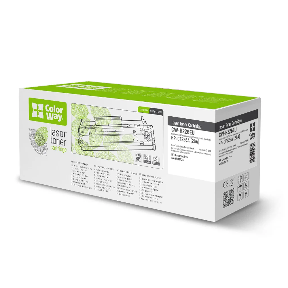 Toner cartridge ColorWay for HP: CF226A (CW-H226EU)