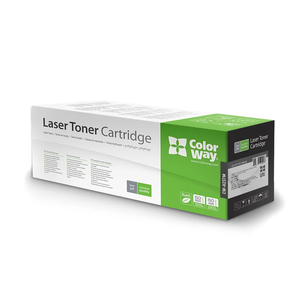 Toner cartridge ColorWay for HP: CF237A (37A) (CW-H237M)