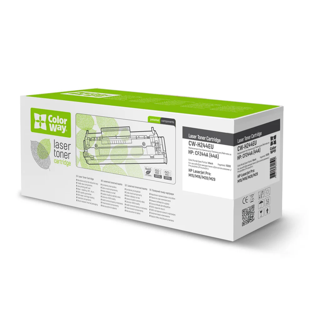 Toner cartridge ColorWay for HP: CF244A (44A) (CW-H244EU)
