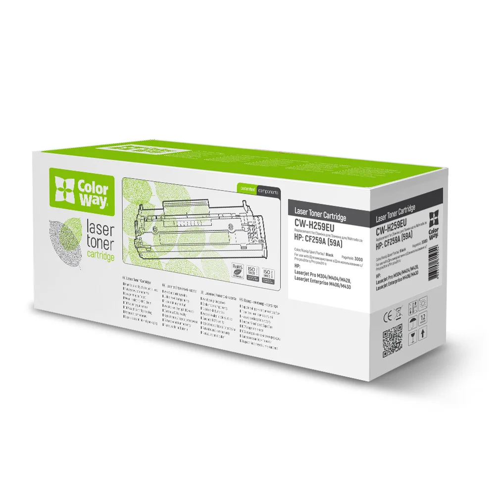 Toner cartridge ColorWay for HP: CF259A (59A) (CW-H259EU)