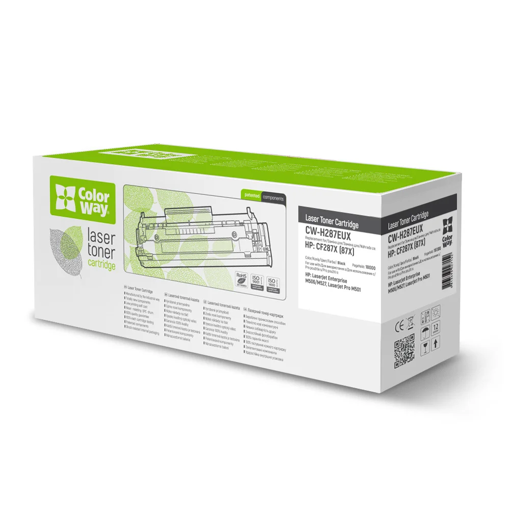 Toner cartridge ColorWay for HP: CF287X (87X) (CW-H287EUX)