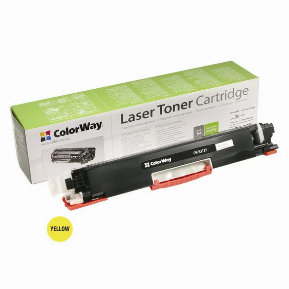 Toner cartridge ColorWay for HP: CF212A; Canon: 731Y (CW-H312YEU)