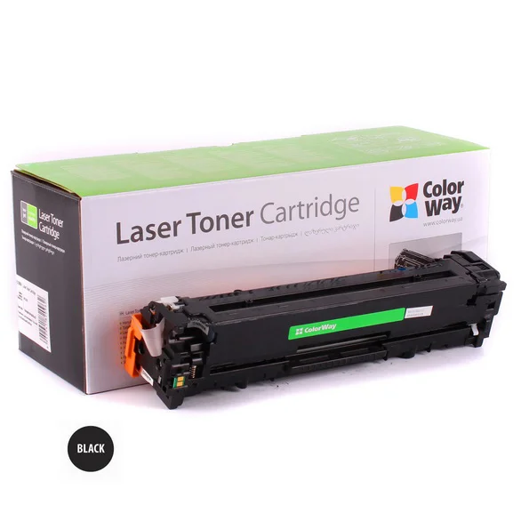 Toner cartridge ColorWay for HP: CB540A; Canon: 716Bk (CW-H540BKEU)