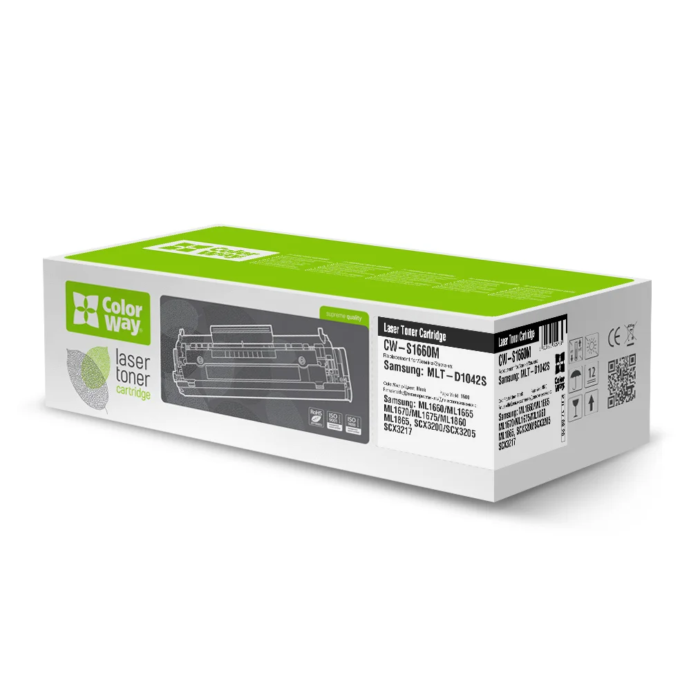 Toner cartridge ColorWay for Samsung: MLT-D1042S (CW-S1660M)