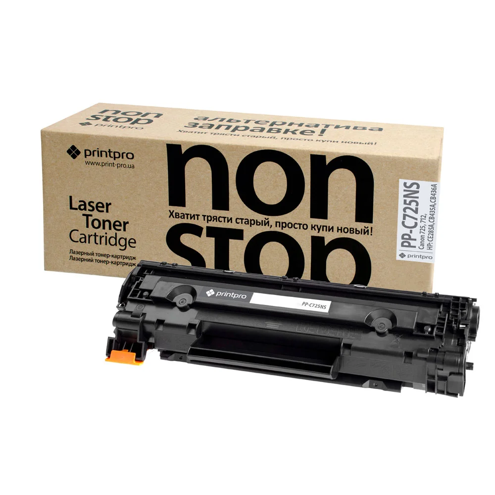 Toner cartridge PrintPro NS for Canon: 725; HP: CE285A (PP-C725NS)