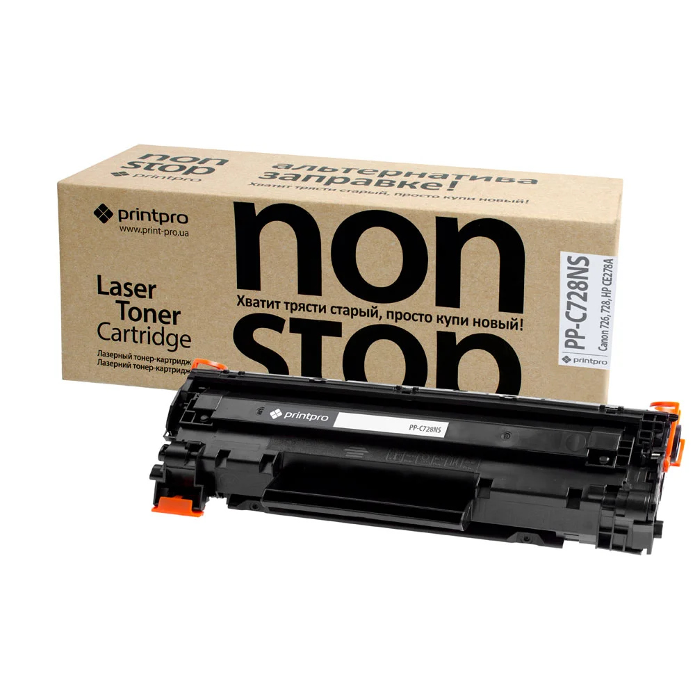 Toner cartridge PrintPro NS for Canon: 728; Canon: 726; HP: CE278А (PP-C728NS)