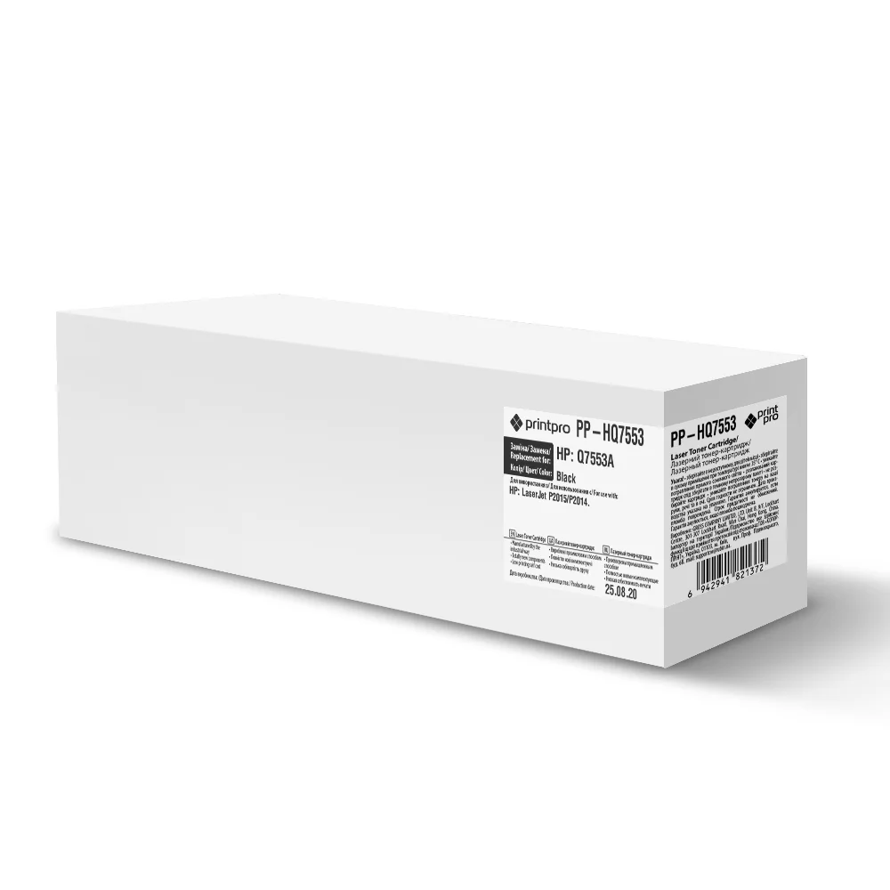 Toner cartridge PrintPro for HP: Q7553A (PP-HQ7553)