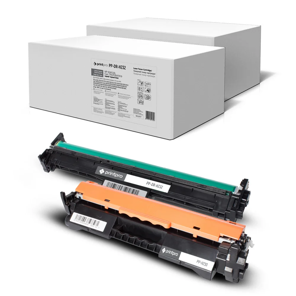 Комплект PrintPro драм-картридж + лазерний картридж для HP: CF232A/CF230A (PP-SET-H203M)